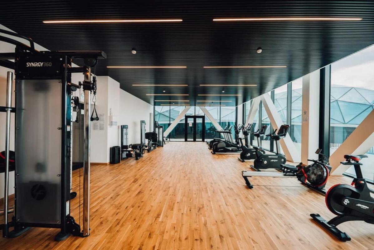 Appartement De Luxe 1 Chambre A Coucher, Centre Commercial, Piscine Et Fitness Люксембург Экстерьер фото